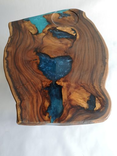 Suarwood mit blue ocean Resin