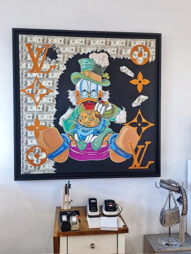 Acryl auf Leinwand, Mixed Media, Street Art