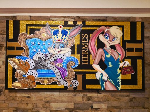 Acryl auf Leinwand, Mixed Media, Street Art