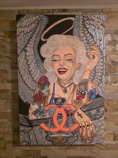 Acryl auf Leinwand, Mixed Media, Street Art