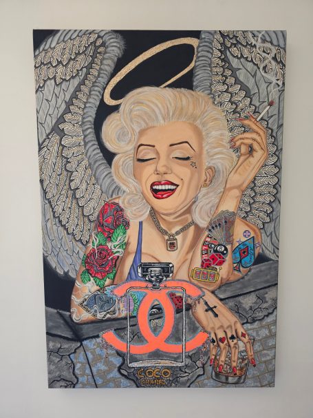 Marilyn Monroe chanel angel